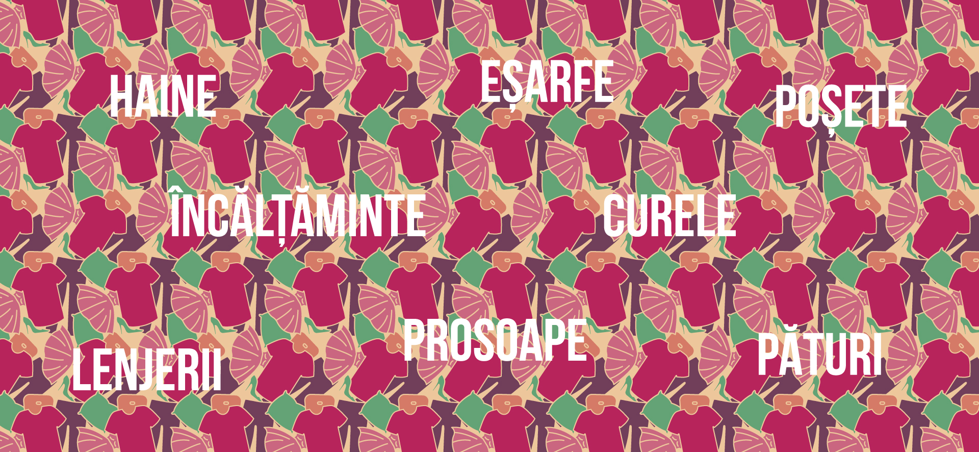 Pattern PRIMII cu categorii de produse second hand
